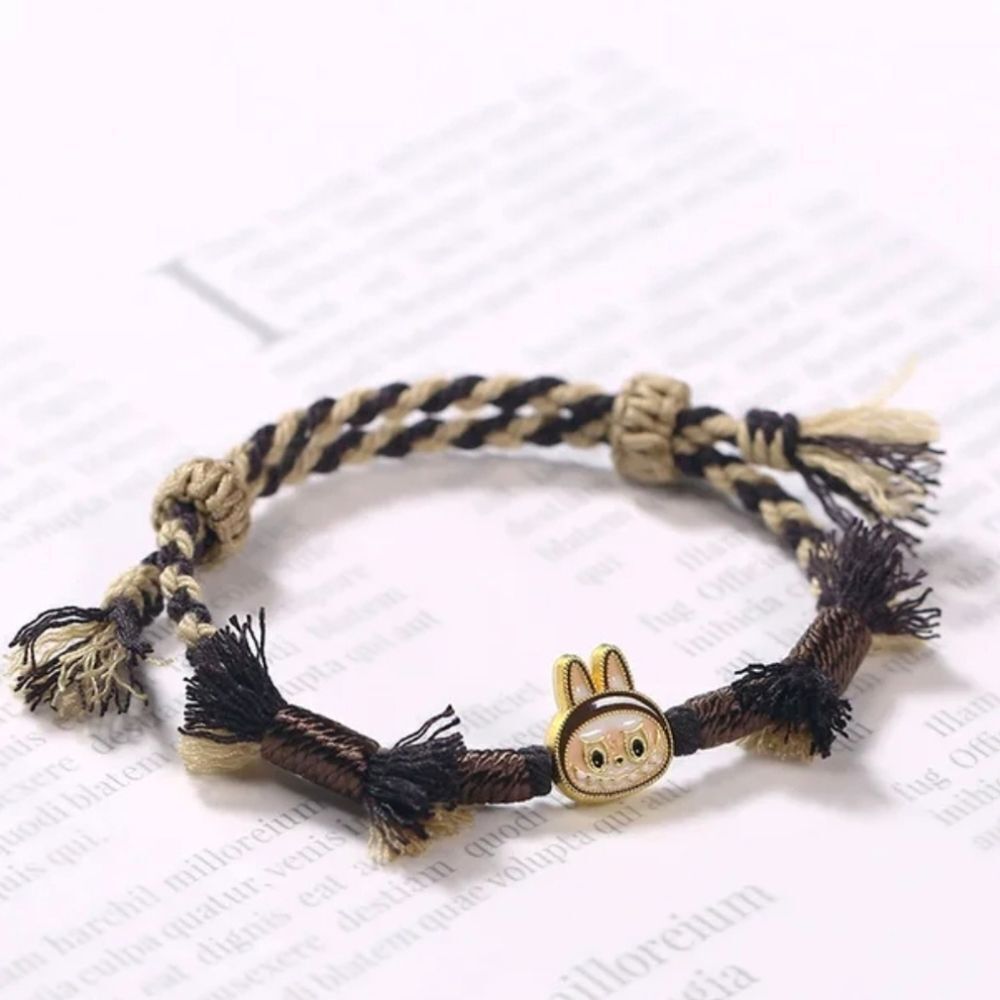 The Monsters Labubu Brown Head Bracelet